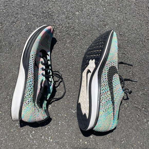 Flyknit Racer ''Multicolor 2.0'' sneakers size 9 - Picture 7 of 9